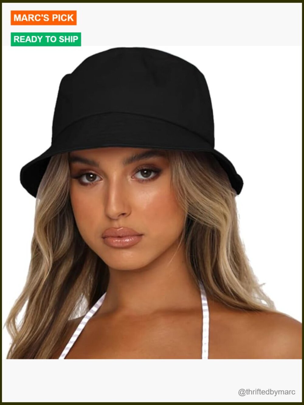 Reversible Cotton Bucket Hat For Travel Outdoor Sun Protection